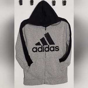 Adidas Boys zip up Jacket/Hoodie